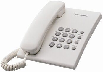 Провідний телефон Panasonic KX-TS2350UAW White (KX-TS2350UAW)