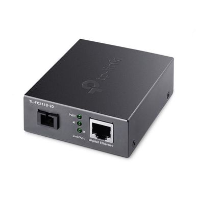 Медиаконвертер TP-LINK FC311B-20 1xGE 1x1000BASE-LX SM WDM 20km SC (FC311B-20)