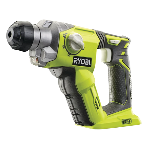 Перфоратор Ryobi ONE+ R18SDS-0 SDS+ 18В, бетон 16мм, 1.3Дж, 4 режима работы, 1,7кг (без АКБ и ЗУ) (5133002305)