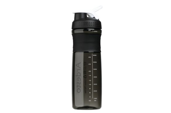 Пляшка для води Ardesto Smart пляшка 1000 мл, чорна ,тритан (AR2204TB)