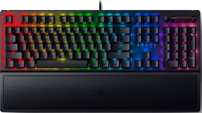 Ігрова клавіатура RAZER BlackWidow V3 Yellow Switch USB RU RGB, Black (RZ03-03542100-R3R1)