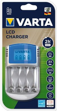Зарядний пристрій VARTA LCD Charger (57070201401)