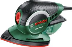 Вібраційна шліфмашина Bosch PSM Primo, 50Вт, 12000 об/хв, платформа 93см?, 0.6кг (0.603.3B8.020)