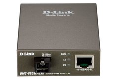 Медиаконвертер D-Link DMC-F20SC-BXD 1x100BaseTX- 100BaseFX, WDM (Tx1550, Rx1310), SM 20km, SC (DMC-F20SC-BXD)