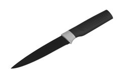 Кухонный нож Ardesto Black Mars, 22,8 см, черный, нерж. сталь, пластик (AR2017SK)