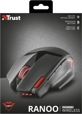Мышь Trust GXT130 RANOO WL BLACK (20687_TRUST)