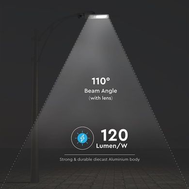 Прожектор вуличний консольний LED V-TAC, 30W, SKU-956 (3800157649551)