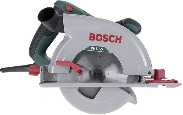 Пила дискова Bosch PKS 55, 1200 Вт, 160 мм (0.603.500.020)