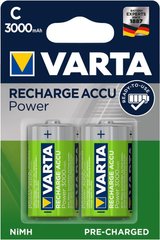 Аккумулятор VARTA RECHARGEABLE ACCU C 3000mAh BLI 2 NI-MH (READY 2 USE) (56714101402)