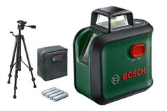 Нівелір лазерний Bosch UniversalLevel 360 Set +TT150 і висок, діапазон± 4 °,± 0.4 мм на 30 м до 24 м, 0.56 кг (0.603.663.B04)