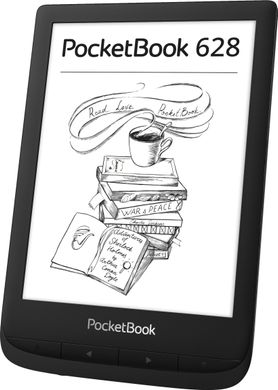Електронна книга PocketBook 628, Ink Black (PB628-P-CIS)