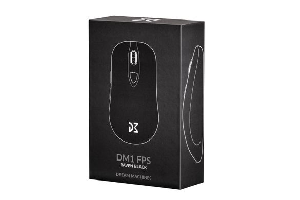 Мышь игровая Dream Machines DM1 FPS USB Raven Black (DM1FPS_BLACKMATTE)