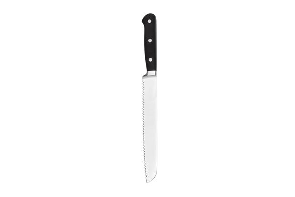 Кухонний ніж для хліба Ardesto Black Mars 32 см довжина леза 203 см (AR2033SW)