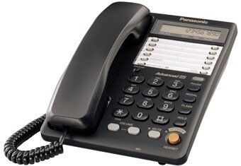 Провідний телефон Panasonic KX-TS2365UAB Black (KX-TS2365UAB)