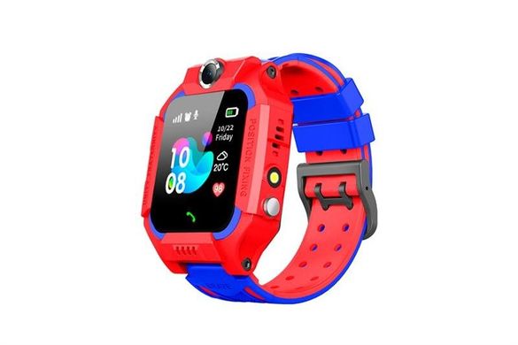 Детские телефон-часы с GPS трекером GOGPS ME K24 красные (K24RD)