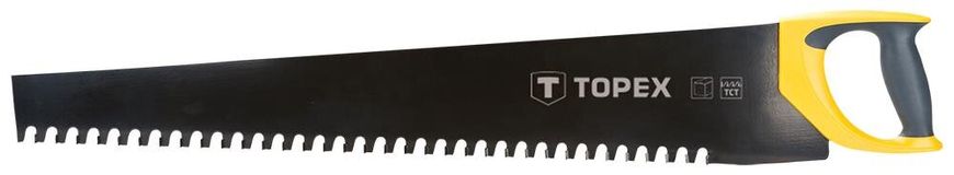 Пила для піноблоків TOPEX, 600 мм, 34 зуби, твердосплавн.напайкы (10A761)