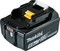 Аккумулятор Makita LXT BL1850B, Li-Ion, 18В, 5Ач (632F15-1)