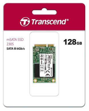 Накопичувач SSD Transcend mSATA 128GB SATA 230S (TS128GMSA230S)
