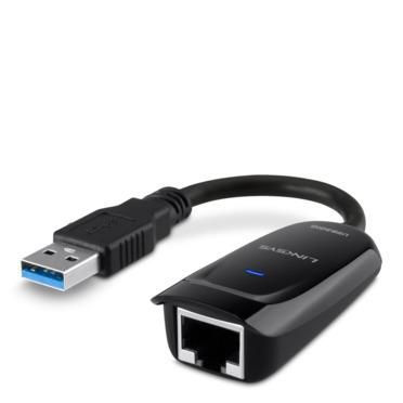 Сетевой адаптер LINKSYS USB3GIG 1xGE, USB 3.0 (USB3GIG-EJ)