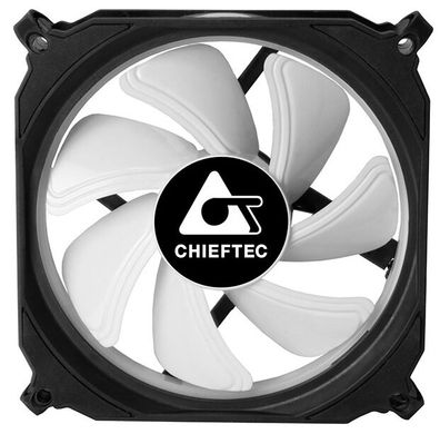 Корпусний вентилятор CHIEFTEC TORNADO ARGB fan,120мм,1200обм/хв,6 pin,16dBa,Single pack w/o HUB (CF-1225RGB)