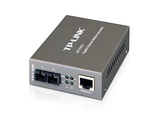 Медиаконвертер TP-LINK MC210CS 1GE 1x1000BASE-LX SM 15km SC (MC210CS)