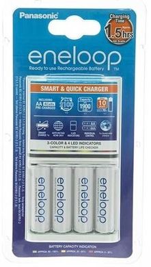 Зарядний пристрій Smart-Quick Charger+Eneloop 4AA 1900 mAh NI-MH (K-KJ55MCC40E)