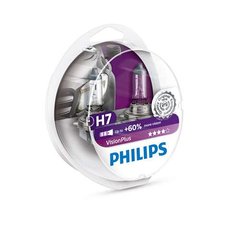 Автолампы Philips H7 VisionPlus 2шт (12972VPS2)