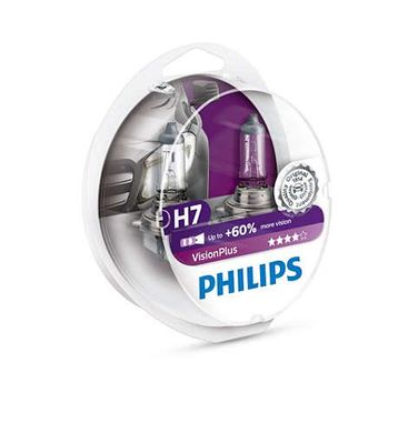 Автолампи Philips H7 VisionPlus, 2шт (12972VPS2)