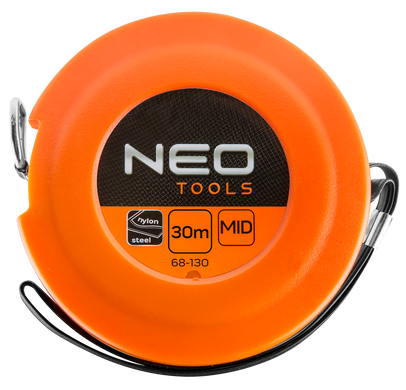 Стрічка NEO вимірювальна сталева, 30 м (68-130)