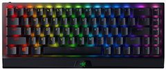 Клавиатура игровая Razer BlackWidow V3 Mini HyperSpeed Green Phantom Ed. WL/BT/USB US RGB Black (RZ03-03892000-R3M1)
