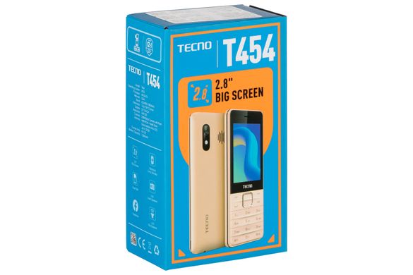 Мобільний телефон TECNO T454 Dual SIM Black (4895180745973)
