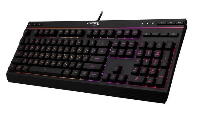 Клавиатура игровая HyperX Alloy Core RGB USB Black (HX-KB5ME2-RU)