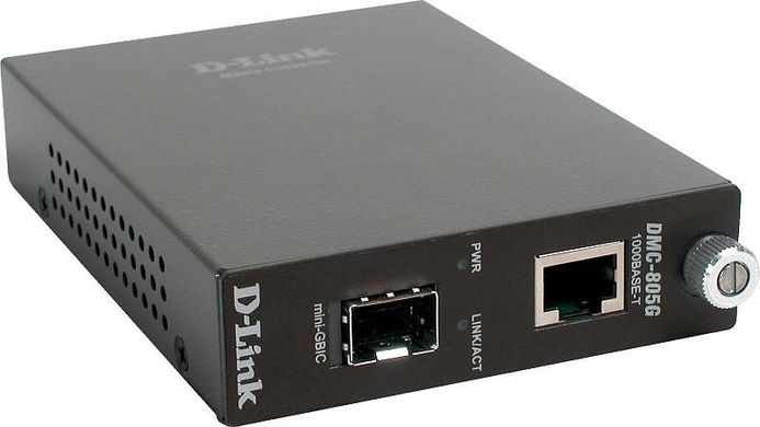 Медіаконвертер D-Link DMC-805G 1xGE-SFP (DMC-805G)