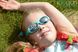 Детские солнцезащитные очки Koolsun KS-FLAG003 бирюзово-серые серии Flex (Размер: 3+) (KS-FLAG003)