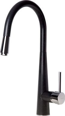 Змішувач для кухні Deante Aster довжина виливу — 228 мм витяжний 1 важіль графіт (BCA_272M)