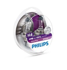 Автолампы Philips H4 VisionPlus 2шт (12342VPS2)