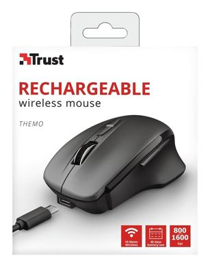 Мышь Trust Themo Rechargeable WL BLACK (23340_TRUST)