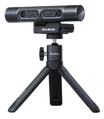 Вебкамера AVerMedia DUALCAM PW313D Full HD Black 2 камери (61PW313D00AE)