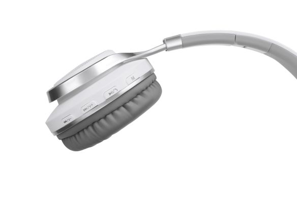 Наушники 2E V1 ComboWay ExtraBass Wireless Over-Ear Mic White (2E-OEV1WWT)