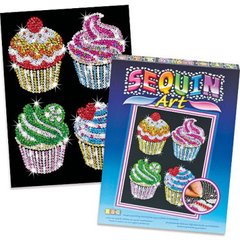 Набор для творчества Sequin Art BLUE Cupcakes SA1130