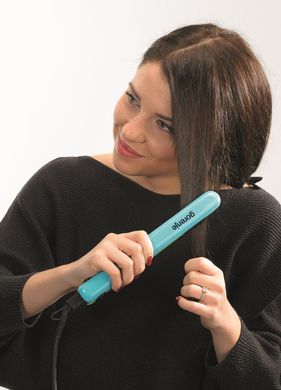 Випрямляч для волосся Gorenje HS90BG / іонізація/ керамічні пластини/блакитний (HS90BG)