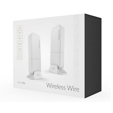 Точка доступу MikroTik Wireless Wire RBwAPG-60adkit (RBWAPG-60ADKIT)