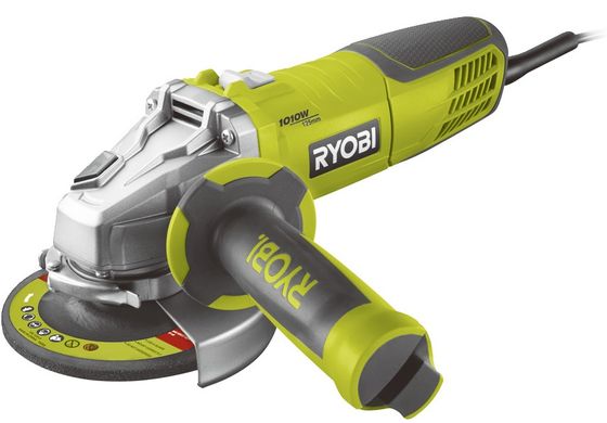 Угловая шлифмашина Ryobi RAG1010-125SF 125 мм М14 сумка (5133002497)