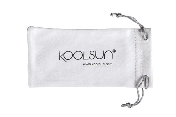 Дитячі сонцезахисні окуляри Koolsun бірюзово-білі серії Sport (Розмір: 3+) (KS-SPBLSH003)