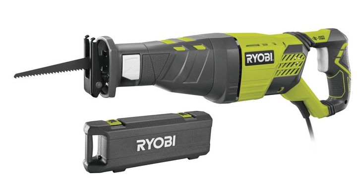 Пилка шабельна Ryobi RRS1200-K, 1200Вт, 0-3000 рух/хв, хід 30мм, 5.25кг (5133002472)