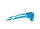 Детские солнцезащитные очки Koolsun бирюзово-белые серии Sport (Размер: 3+) (KS-SPBLSH003)