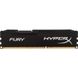 Память для ПК Kingston DDR3 1866 8GB 1.5V HyperX Fury Black (HX318C10FB/8)
