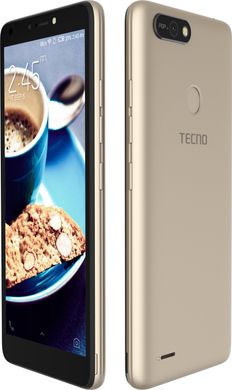 Смартфон TECNO POP 2F (B1G) 1/16GB 2SIM Champagne Gold (4895180766008)