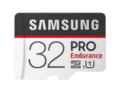 Карта пам'яті Samsung 32GB microSDHC C10 UHS-I R100/W30MB/s PRO Endurance + SD адаптер (MB-MJ32GA/RU)