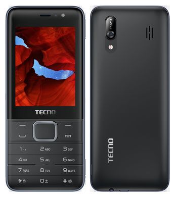 Мобільний телефон TECNO T474 Dual SIM Black (4895180747984)
